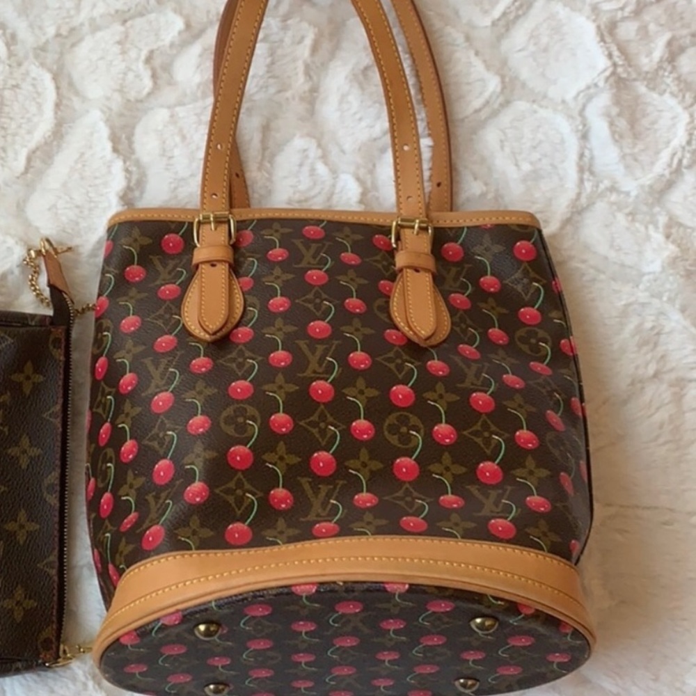 Louis Vuitton rare Cheries tote.